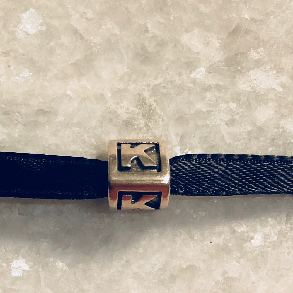 NWOT Retired Pandora Letter K initial Charm 💕✨ - Picture 3 of 5